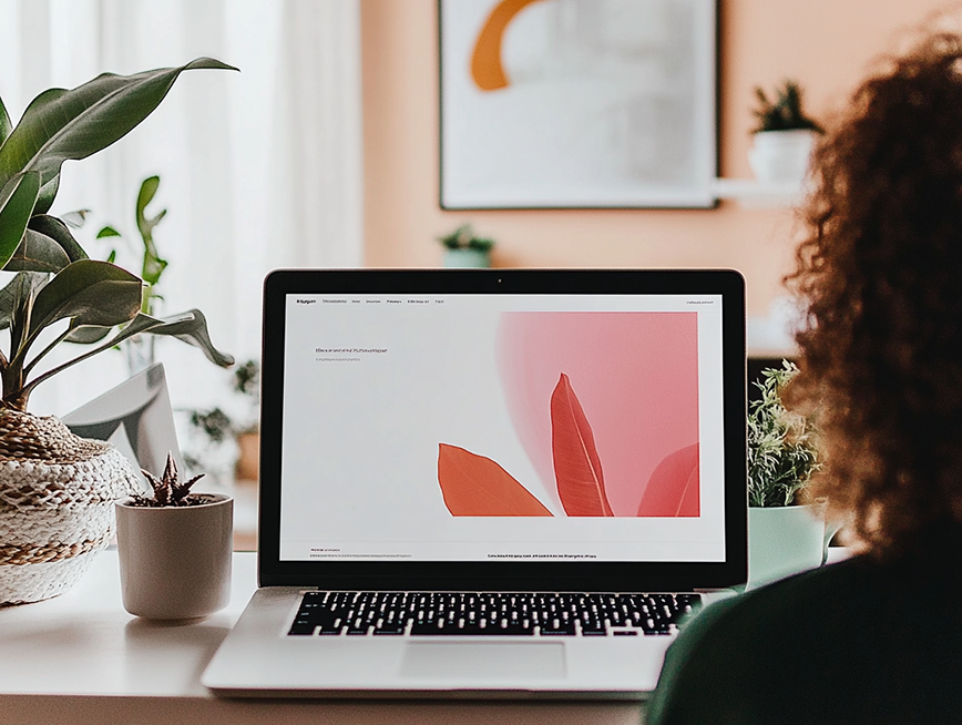 Site visuellement attrayant, mais avec peu de contenu